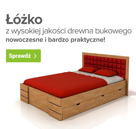 łóżka drewniane Visby
