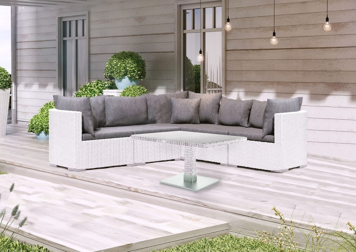 Meble ogrodowe białe – jaki komplet wybrać?