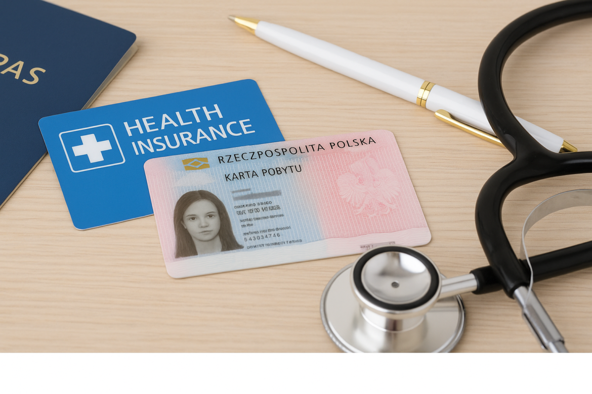 Ubezpieczenie zdrowotne dla cudzoziemców – co jest wymagane do karty pobytu lub wizy?