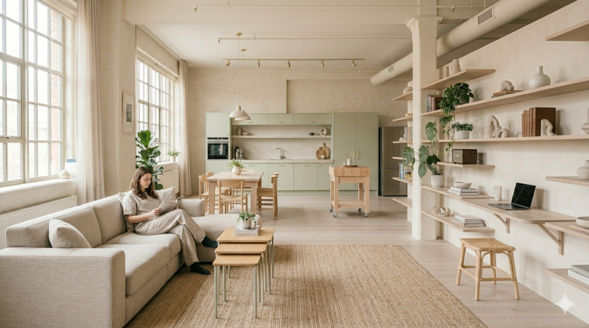 Loftowe wnętrze bez błędów – jak dobrać meble i stworzyć spójną przestrzeń?
